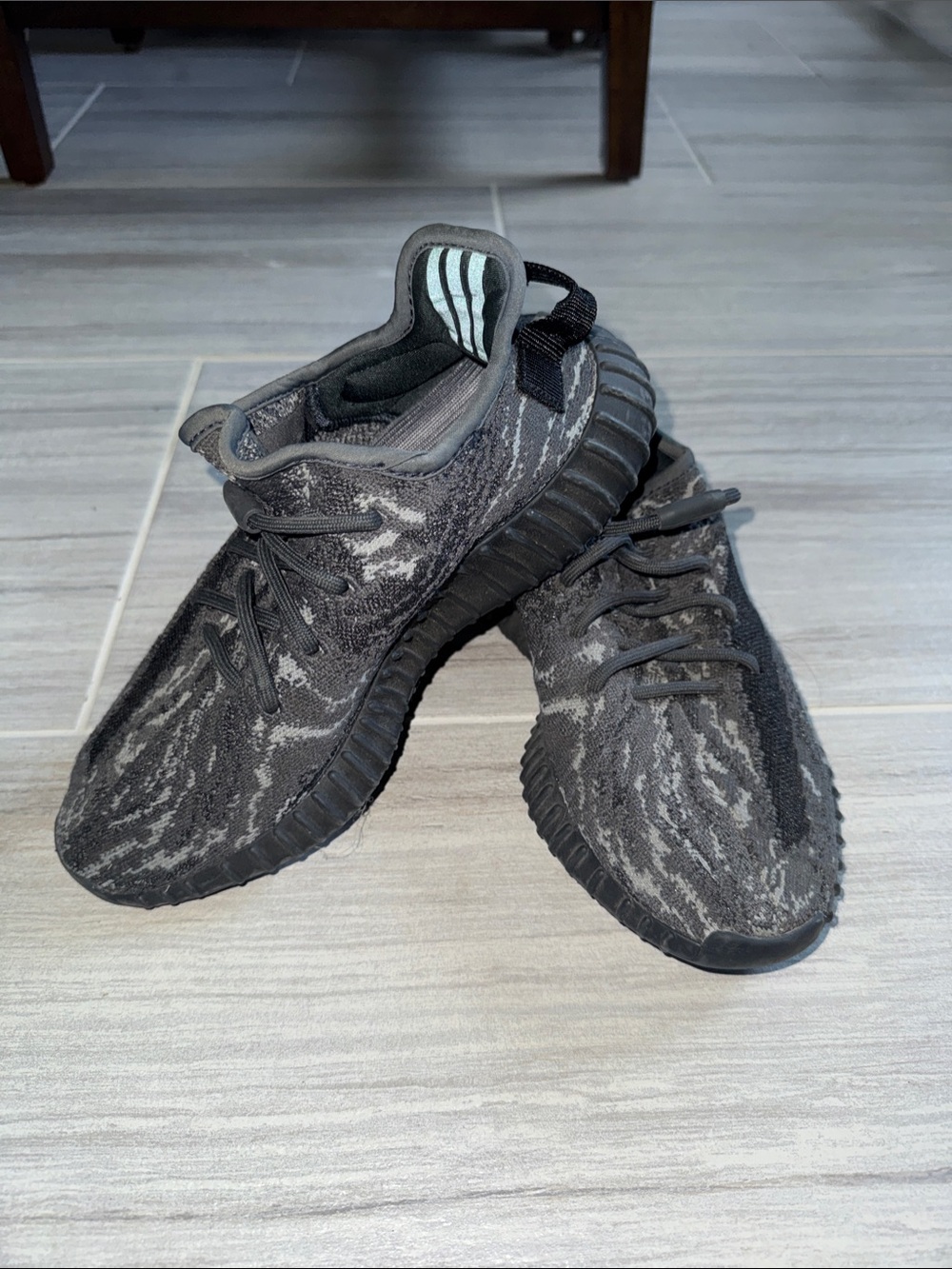 adidas Black and Gray Athletic Sneakers - Youth Performance Shoes